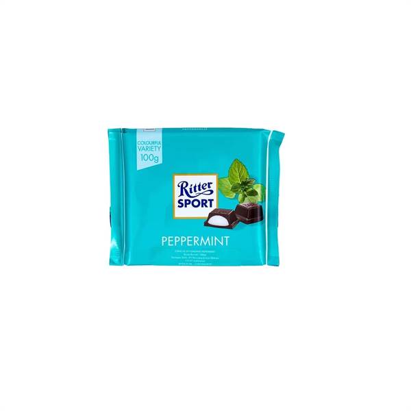 Ritter Sport Peppermint Chocolate Imported